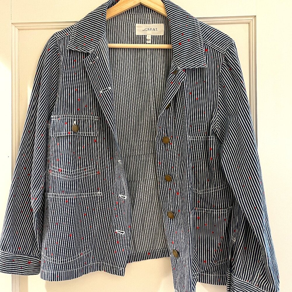 The Great Lightweight Denim Jacket Size 1